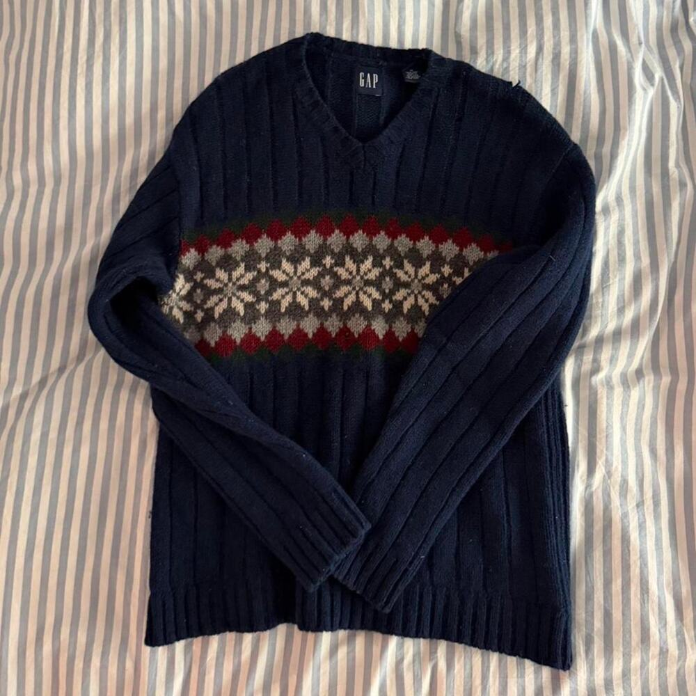 Vintage gap wool sweater size m
